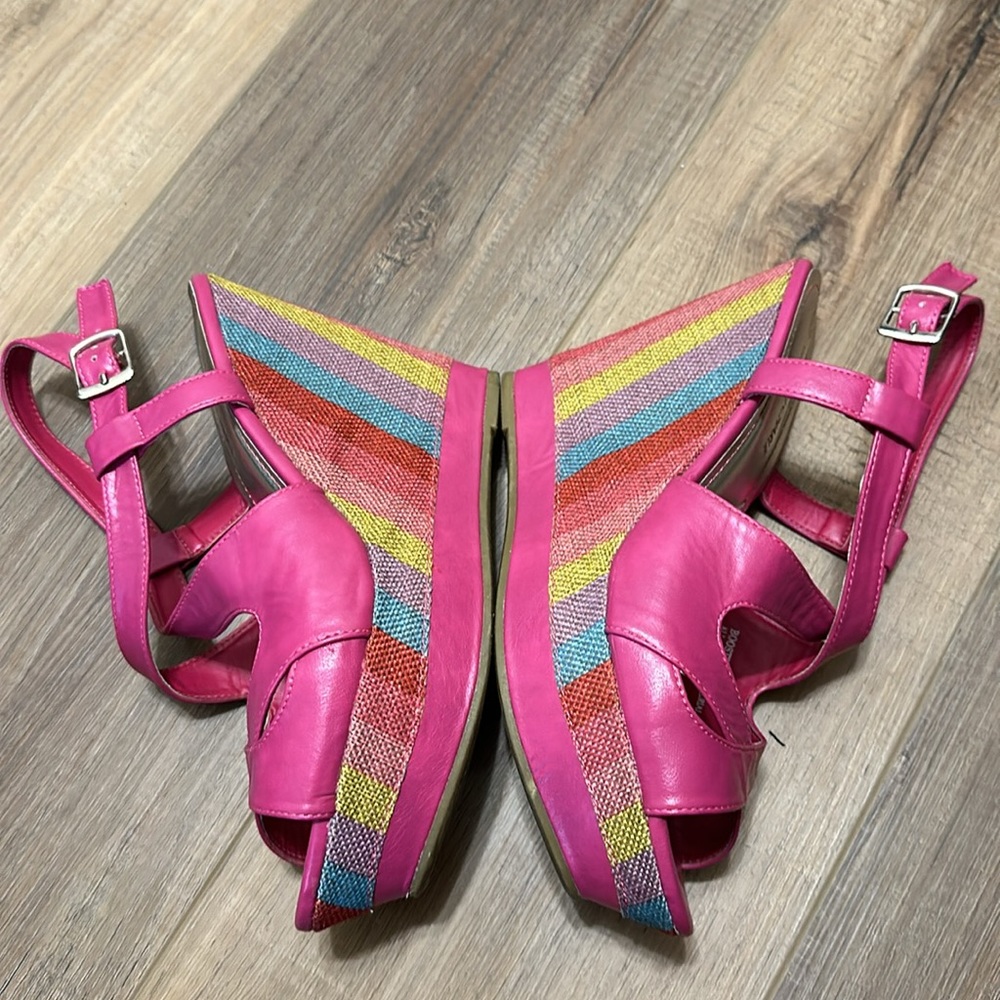 Colorful Platform Sandals - Picture 7 of 10